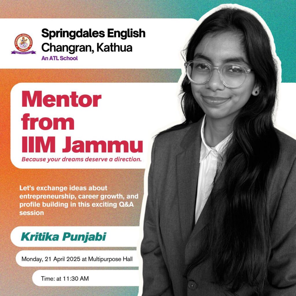 491988656_1090980933063000_9122104047431042209_n-1024x1024 IIM Jammu Mentors Inspire Springdalers in an Engaging Online Session