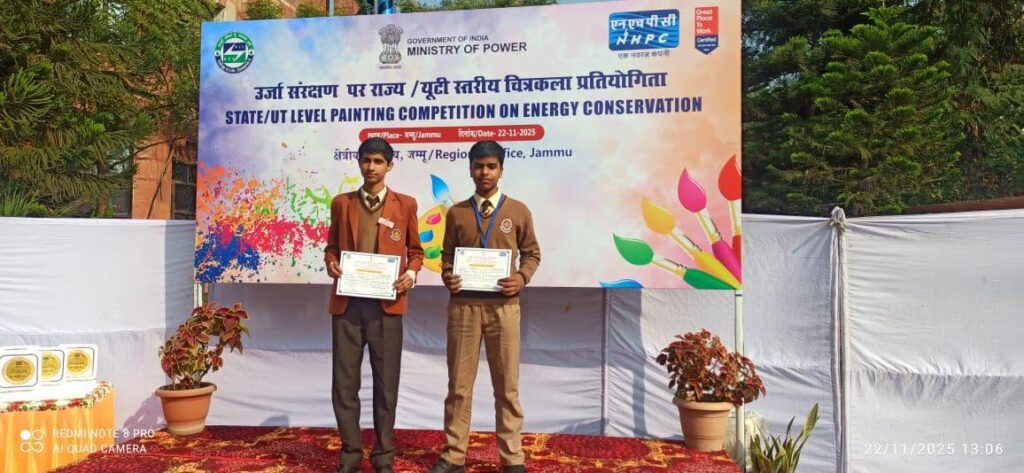 2.-NHPC-1024x473 Spring Dales Students bag Cash Prize of Rs 9500 each at the State-Level NHPC Painting Competition 2025!
