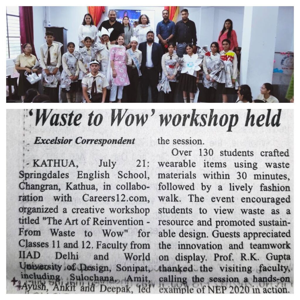 3.-Waste-to-Wow-1024x1024 Waste to Wow” Workshop Held at Springdales Kathua
