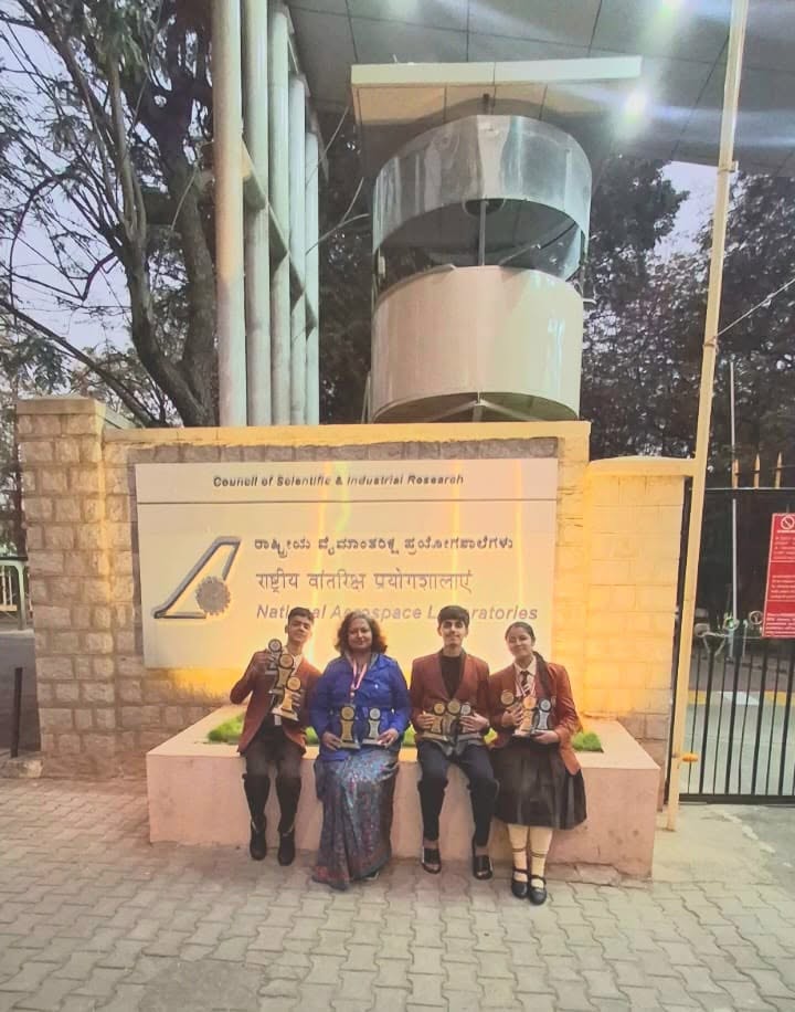 AEROFEST Spring Dales English School, Kathua Achieves Historic Hat-Trick at CSIR–NAL Jigyasa AeroFest 2025