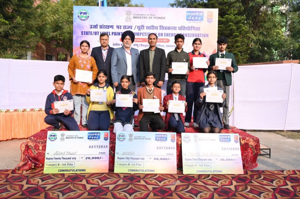 NHPC-1024x681 Spring Dales Students bag Cash Prize of Rs 9500 each at the State-Level NHPC Painting Competition 2025!